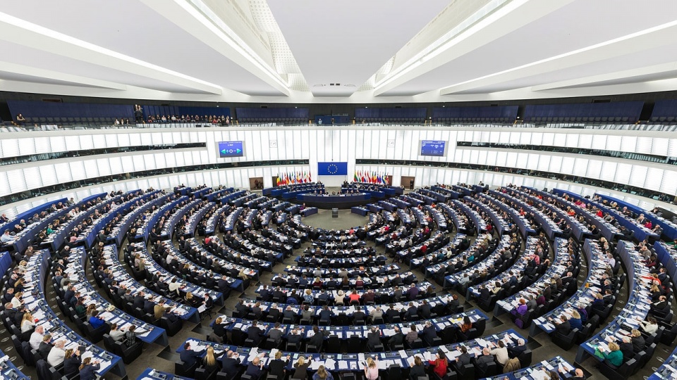 Parlament Europejski w Strasbourgu. Fot. www.wikipedia.org / David Iliff