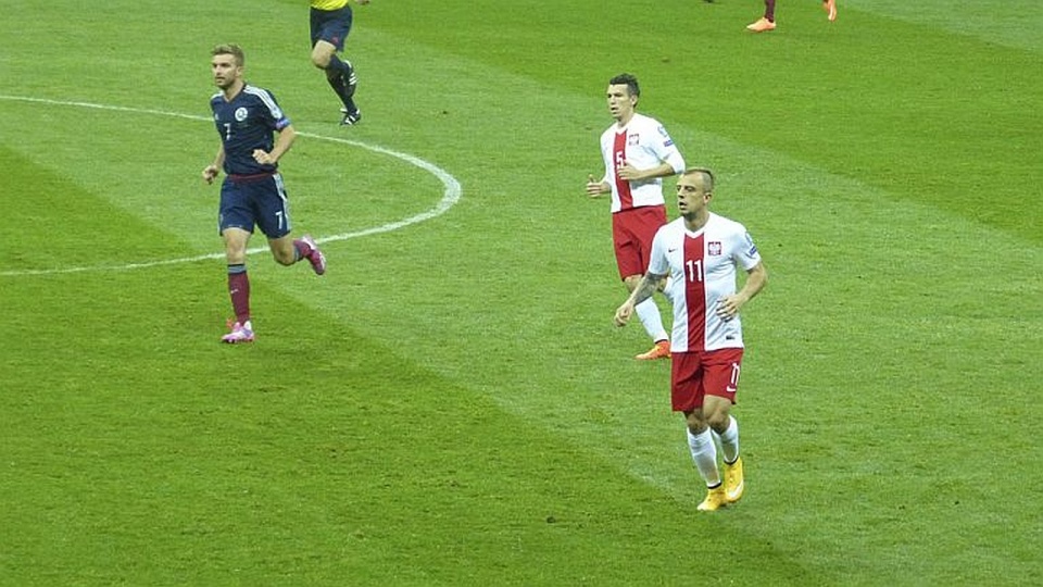 Przynajmniej do następnego okienka transferowego Kamil Grosicki zostaje we francuskim Stade Rennais. Fot. Tomasz Chaciński [Radio Szczecin/Archiwum]