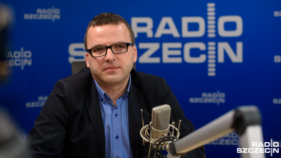 Dr Marcin Stefaniak. Fot. Konrad Nowak [Radio Szczecin]