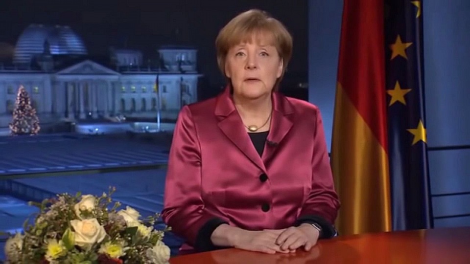 Angela Merkel. Fot. youtube.com