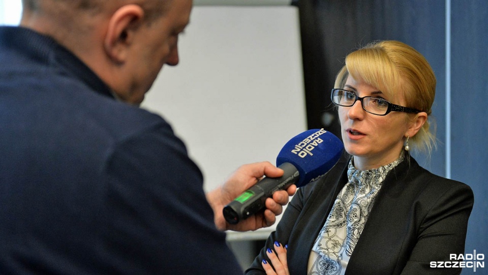 Anna Podolak, wiceprezes Zarządu Zakładów Chemicznych Police. Fot. Łukasz Szełemej [Radio Szczecin]