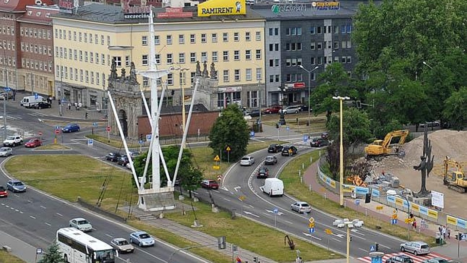 Masz Maciejewicza został usunięty w styczniu 2013 roku. Fot. Łukasz Szełemej [Radio Szczecin/Archiwum]