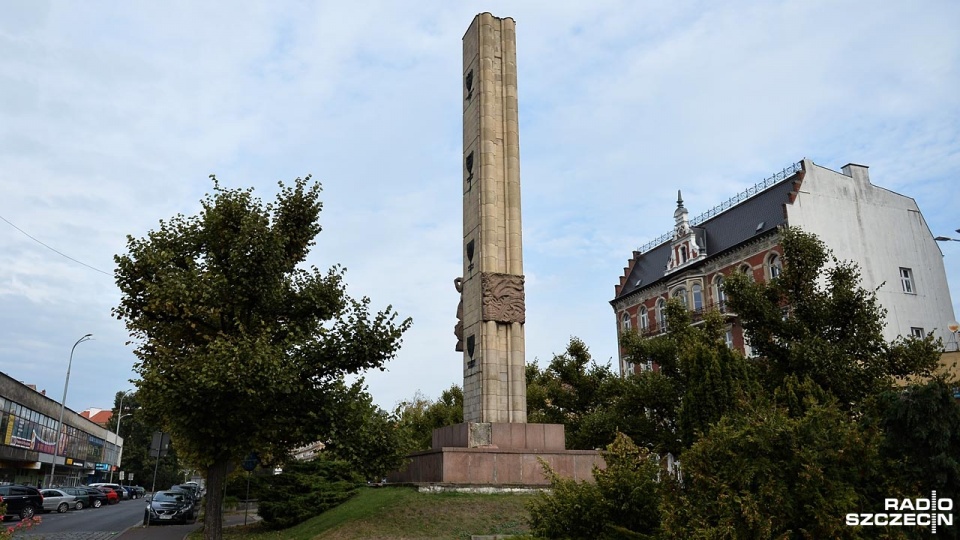 Pomnik Wdzięczności Armii Czerwonej w Szczecinie. Fot. Łukasz Szełemej [Radio Szczecin/Archiwum]