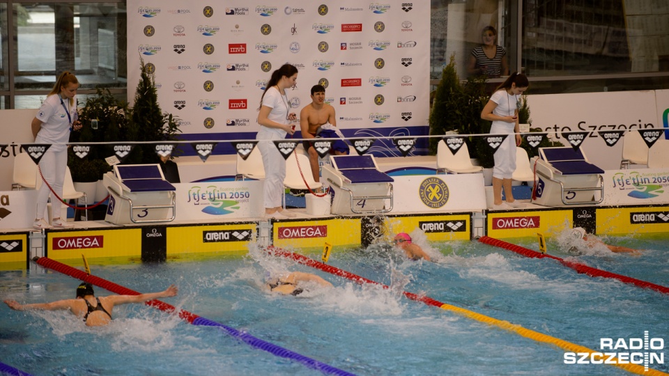 Zawody Grand Prix Pucharu Polski w pływaniu w Szczecinie. Fot. Konrad Nowak [Radio Szczecin]