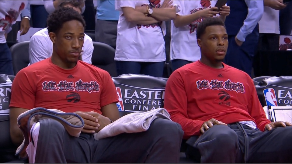 Liderzy Toronto Raptors: DeMar DeRozan i Kyle Lowry. Fot. nba.com