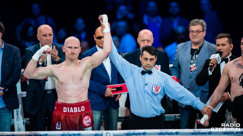 Gala boksu zawodowego Szczecin Boxing Night w hali Azoty Arena. Fot. Konrad Nowak [Radio Szczecin]