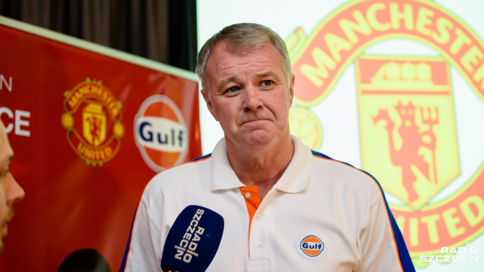 Gary Pallister były piłkarz Manchesteru United i reprezentacji Anglii odwiedził w piątek Szczecin. Fot. Konrad Nowak [Radio Szczecin]