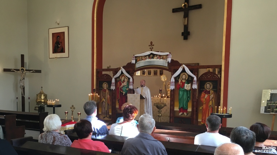 Msza żałobna w intencji ofiar Wołynia 1943 roku. Fot. Małgorzata Frymus [Radio Szczecin]