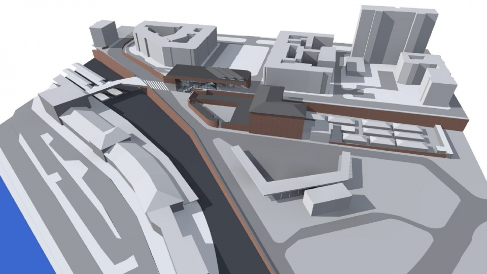 Ma spełniać funkcje dworca autobusowego, busowego i kolejowego - miasto planuje budowę Dworca Górnego. Mat. UM Szczecin