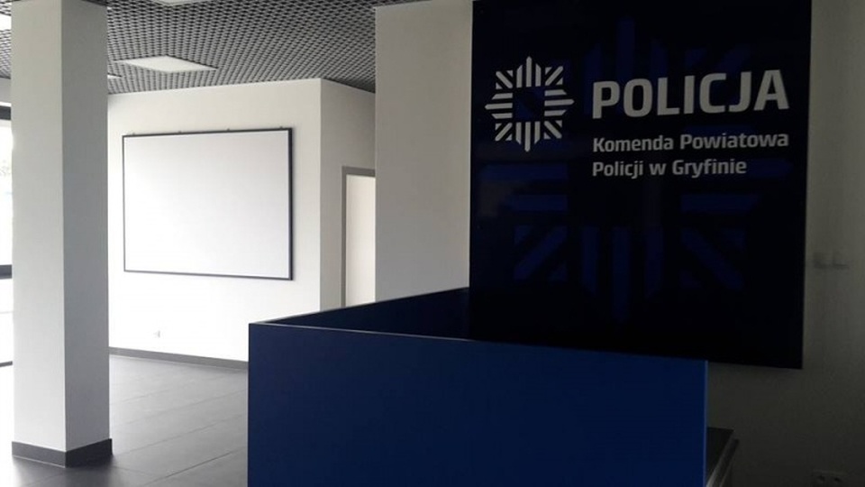 Nowa komenda Policji w Gryfinie. Fot. UM Gryfino