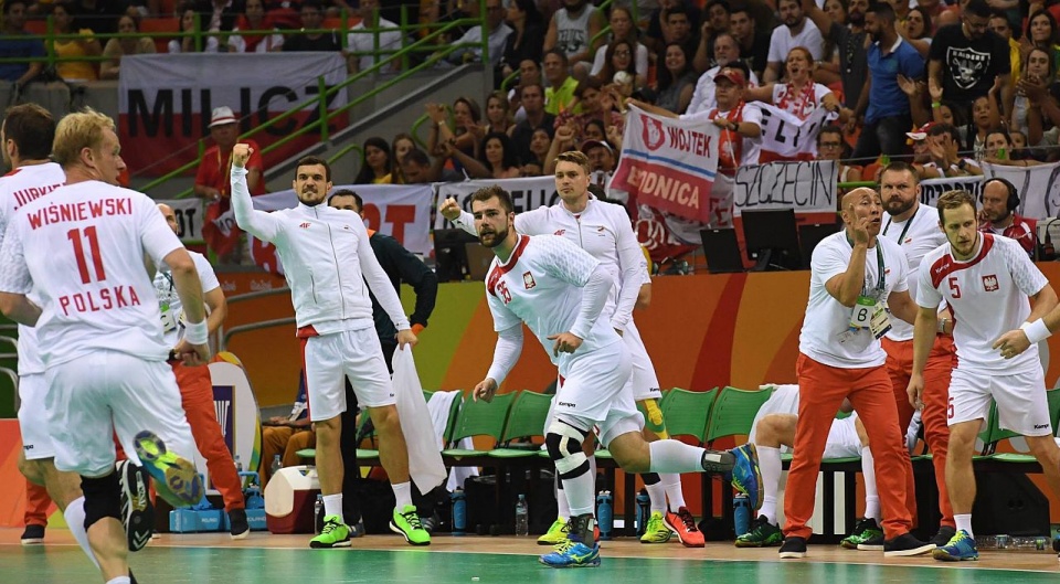 Polscy piłkarze ręczni wygrali z Chorwacją 30:27 (18:14) w ćwierćfinale igrzysk olimpijskich w Rio de Janeiro. Fot. www.facebook.com/HANDBALLPOLSKA