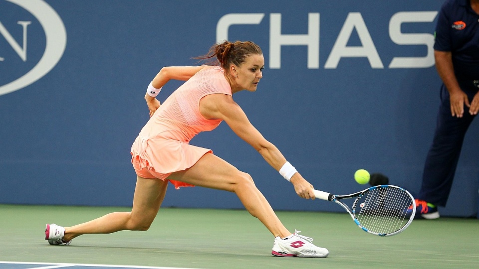 Agnieszka Radwańska. Fot. US Open Tennis Twitter