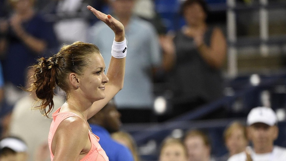 Agnieszka Radwańska. Fot. US Open Tennis Twitter