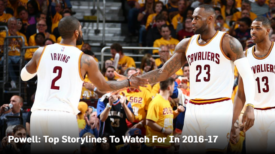 Cleveland od zwycięstwa rozpoczęli 71. sezon NBA. Fot. nba.com