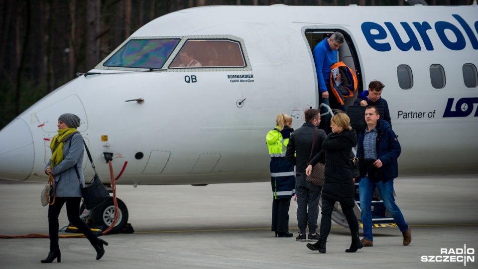 W listopadzie z portu Szczecin-Goleniów skorzystało 33 tysiące pasażerów, to o prawie 1/5 więcej niż w listopadzie ubiegłego roku. Fot. Olaf Nowicki [Radio Szczecin]