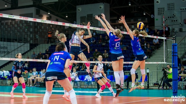 Chemik Police - Tauron MKS Dąbrowa Górnicza 3:0. Fot. Olaf Nowicki [Radio Szczecin] 22 ligowe zwycięstwo Chemika Police [ZDJĘCIA]