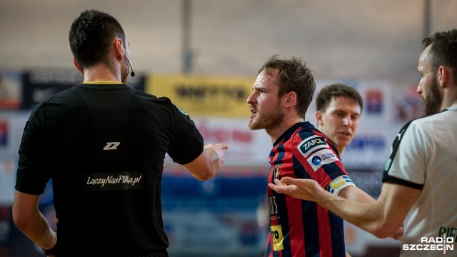 Pogoń 04. Fot. Olaf Nowicki [Radio Szczecin] Futsal: porażka Pogoni 04, BTS Rekord Bielsko-Biała górą [ZDJĘCIA]