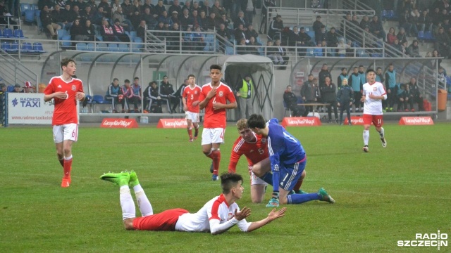 U-15: Polska - Walia 4:0 (3:0). Fot. Przemysław Polanin [Radio Szczecin] Polska reprezentacja U-15 lepsza od Walijczyków [ZDJĘCIA]