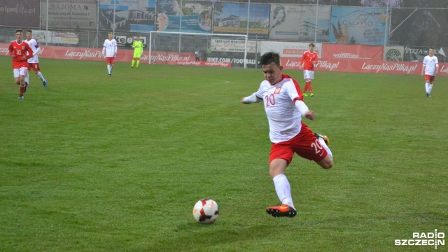 U-15: Polska - Walia 4:0 (3:0). Fot. Przemysław Polanin [Radio Szczecin] Polska reprezentacja U-15 lepsza od Walijczyków [ZDJĘCIA]