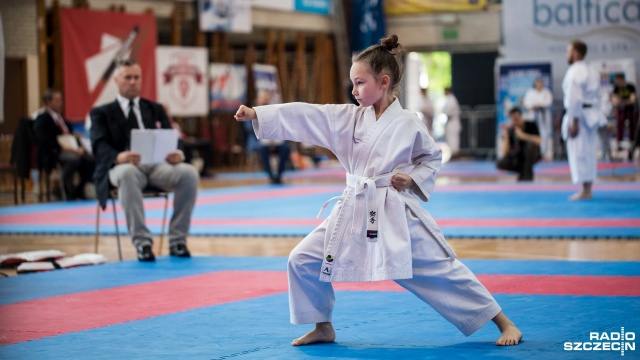 Ponad 260 zawodników z 11 krajów bierze udział w międzynarodowym turnieju karate Polish Open 2017. Fot. Weronika Łyczywek [Radio Szczecin] Karatecy z Europy i Afryki w Szczecinie [WIDEO, ZDJĘCIA]