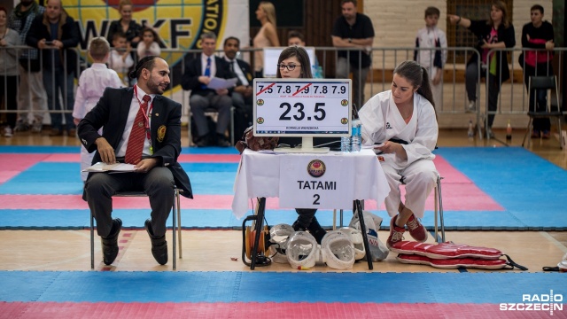 Ponad 260 zawodników z 11 krajów bierze udział w międzynarodowym turnieju karate Polish Open 2017. Fot. Weronika Łyczywek [Radio Szczecin] Karatecy z Europy i Afryki w Szczecinie [WIDEO, ZDJĘCIA]