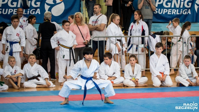 Ponad 260 zawodników z 11 krajów bierze udział w międzynarodowym turnieju karate Polish Open 2017. Fot. Weronika Łyczywek [Radio Szczecin] Karatecy z Europy i Afryki w Szczecinie [WIDEO, ZDJĘCIA]