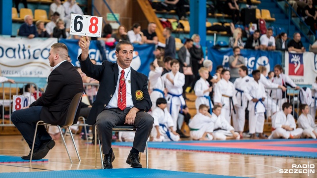 Ponad 260 zawodników z 11 krajów bierze udział w międzynarodowym turnieju karate Polish Open 2017. Fot. Weronika Łyczywek [Radio Szczecin] Karatecy z Europy i Afryki w Szczecinie [WIDEO, ZDJĘCIA]