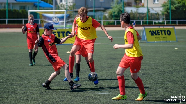 Eliminacje Netto Mini Mundialu w Międzyzdrojach. Fot. Olaf Nowicki [Radio Szczecin] Międzynarodowy Mini Mundial w Międzyzdrojach wystartował [NOWE] [ZDJĘCIA, WIDEO]