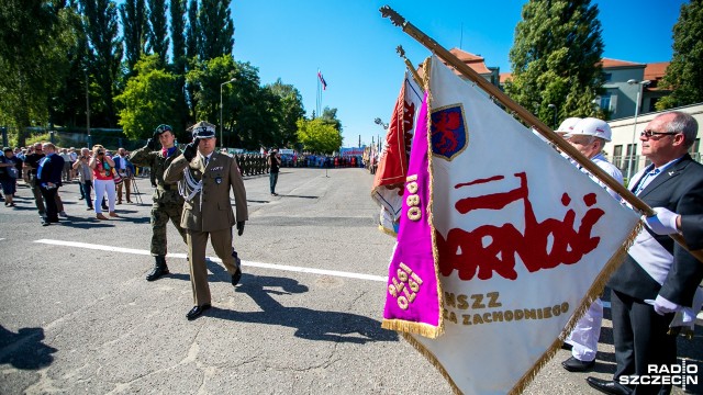 Uroczystości upamiętniające podpisanie porozumień sierpniowych. Fot. Weronika Łyczywek [Radio Szczecin] Uroczystości rocznicowe szczecińskiego Sierpnia '80 [WIDEO, ZDJĘCIA]