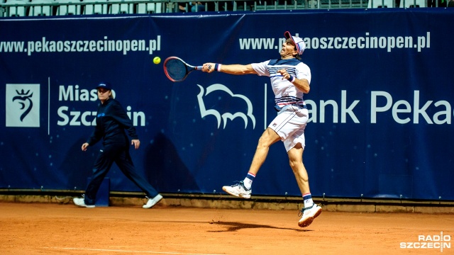 Pekao Szczecin Open 2017 - Carlos Berlocq (ARG) vs Bjorn Fratangelo (USA). Fot. Olaf Nowicki [Radio Szczecin] Pekao Szczecin Open, polski dzień we wtorek? [ZDJĘCIA]