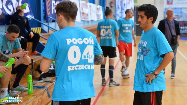 Pedro Miguel Fernandes Amorim na treningu Pogoni 04. Fot. Łukasz Szełemej [Radio Szczecin] Portugalski student zagra w futsalowej Pogoni [ZDJĘCIA]