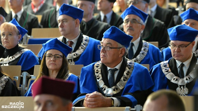 Minister Jarosław Gowin w Szczecinie. Fot. Łukasz Szełemej [Radio Szczecin] Polskie uczelnie mają dorównać tym na całym świecie [ZDJĘCIA]