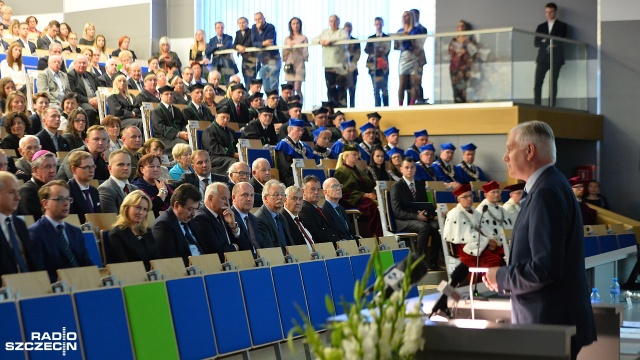 Minister Jarosław Gowin w Szczecinie. Fot. Łukasz Szełemej [Radio Szczecin] Polskie uczelnie mają dorównać tym na całym świecie [ZDJĘCIA]