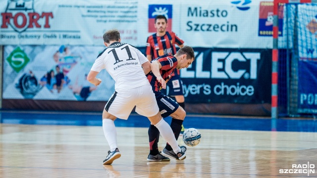 Pogoń '04 Szczecin - Lex Kancelaria Słomniki 3:4. Fot. Olaf Nowicki [Radio Szczecin] Futsaliści Pogoni nadal bez ligowego zwycięstwa [ZDJĘCIA]