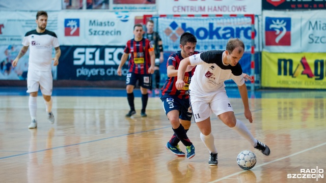 Pogoń '04 Szczecin - Lex Kancelaria Słomniki 3:4. Fot. Olaf Nowicki [Radio Szczecin] Futsaliści Pogoni nadal bez ligowego zwycięstwa [ZDJĘCIA]