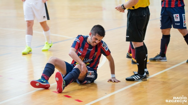 Pogoń '04 Szczecin - Lex Kancelaria Słomniki 3:4. Fot. Olaf Nowicki [Radio Szczecin] Futsaliści Pogoni nadal bez ligowego zwycięstwa [ZDJĘCIA]