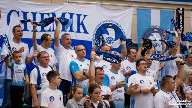 Chemik Police - Poli Budowlani Toruń 3:0. Fot. Olaf Nowicki [Radio Szczecin] Pewna wygrana i fotel lidera dla Chemika [DUŻO ZDJĘĆ]