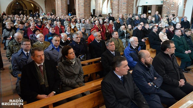 Msza Święta za Ojczyznę. Fot. Łukasz Szełemej [Radio Szczecin] Msza w intencji ojczyzny [WIDEO, ZDJĘCIA]