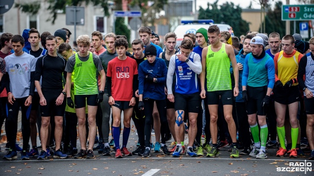 Goleniowska Mila Niepodległości 2017. Fot. Olaf Nowicki [Radio Szczecin] 11 listopada w biegu. W Goleniowie świętowali na sportowo [ZDJĘCIA]