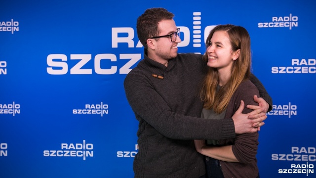 Ania i Piotr. Fot. Weronika Łyczywek [Radio Szczecin] Rusza głosowanie w konkursie "Wygraj Swoje Wesele z Radiem Szczecin" [WIDEO, ZDJĘCIA]