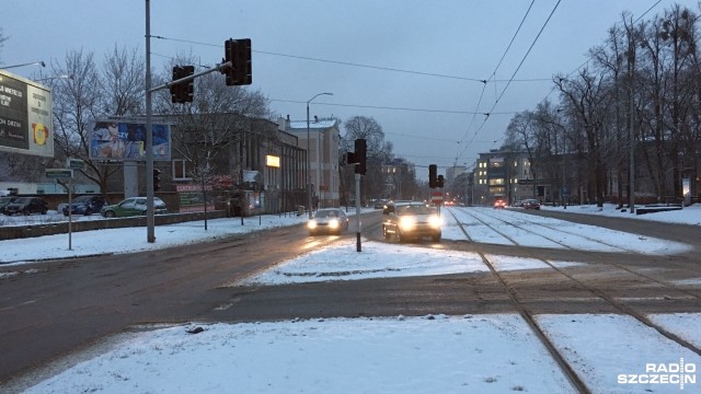 Coraz gorsze warunki do jazdy na drogach województwa zachodniopomorskiego.