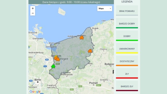 Szczecin w smogu. Stężenie pyłów trzykrotnie ponad normę