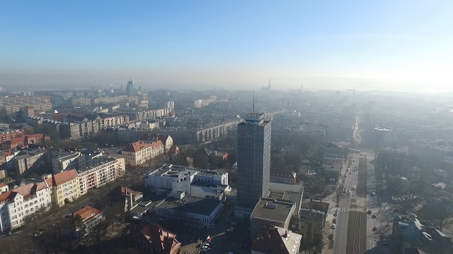 W Szczecinie smogu nie ma, ale jest podwyższone stężenie pyłów - informuje zachodniopomorski Wojewódzki Inspektor Ochrony Środowiska.