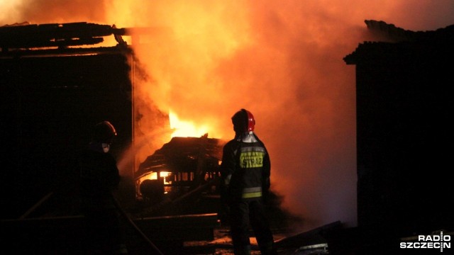Płonął tartak w miejscowości Strachomino, niedaleko Ustronia Morskiego w powiecie koszalińskim. Ogień wybuchł w piątek ok. godz. 5.30. Interweniowało 12 zastępów strażaków.