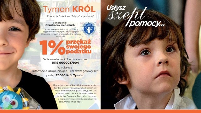 Bez dodatkowych wizyt na poczcie, w banku czy w urzędzie i bez wyciągania pieniędzy z portfela albo konta, a jednak - można pomagać. Wystarczy - składając PIT - odpisać 1 podatku dla wybranej organizacji pożytku publicznego.