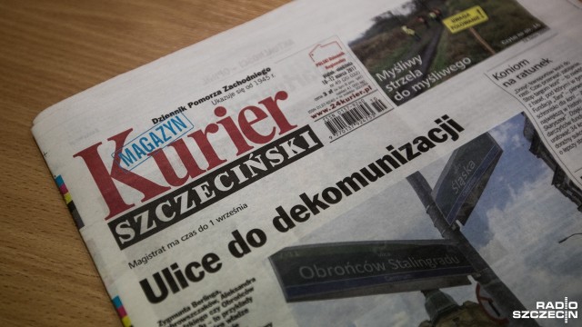 Jest zielone światło dla zmiany właściciela Kuriera Szczecińskiego, wynika z informacji Radia Szczecin. Zgodnie z uchwałą, przyjętą przez walne zgromadzenie, zarząd spółki może negocjować sprzedaż udziałów z potencjalnym inwestorem.