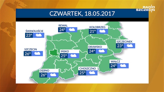 Ciepło, cieplej, coraz cieplej. Tak w skrócie wygląda pogoda w ostatnich dniach i ten trend się utrzyma.W czwartek samo słońce, a na termometrach od 22 do 26 stopni Celsjusza - w cieniu.