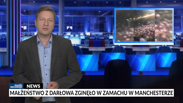 W podsumowaniu dnia m.in.: Małżeństwo z Darłowa zginęło w zamachu w Manchesterze Ratownicy medyczni protestują Ruszyła zbiórka podpisów ws. legalizacji picia alkoholu na szczecińskich bulwarach Muzeum Morskie powstanie na Łasztowni.