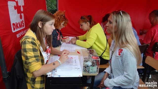Do bazy potencjalnych dawców komórek macierzystych można zapisać się w niedzielę w Szczecinie. Rejestracja odbywa się na Jasnych Błoniach, w ramach obchodów Światowego Dnia Walki z Nowotworami Krwi.