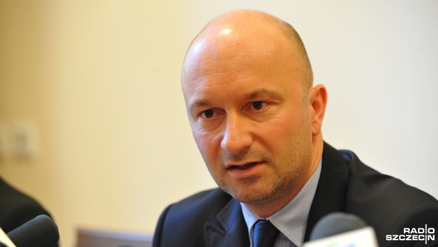 Były wojewoda zachodniopomorski Marcin Zydorowicz jako jedna z osób zamieszanych w tak zwaną aferę policką.
